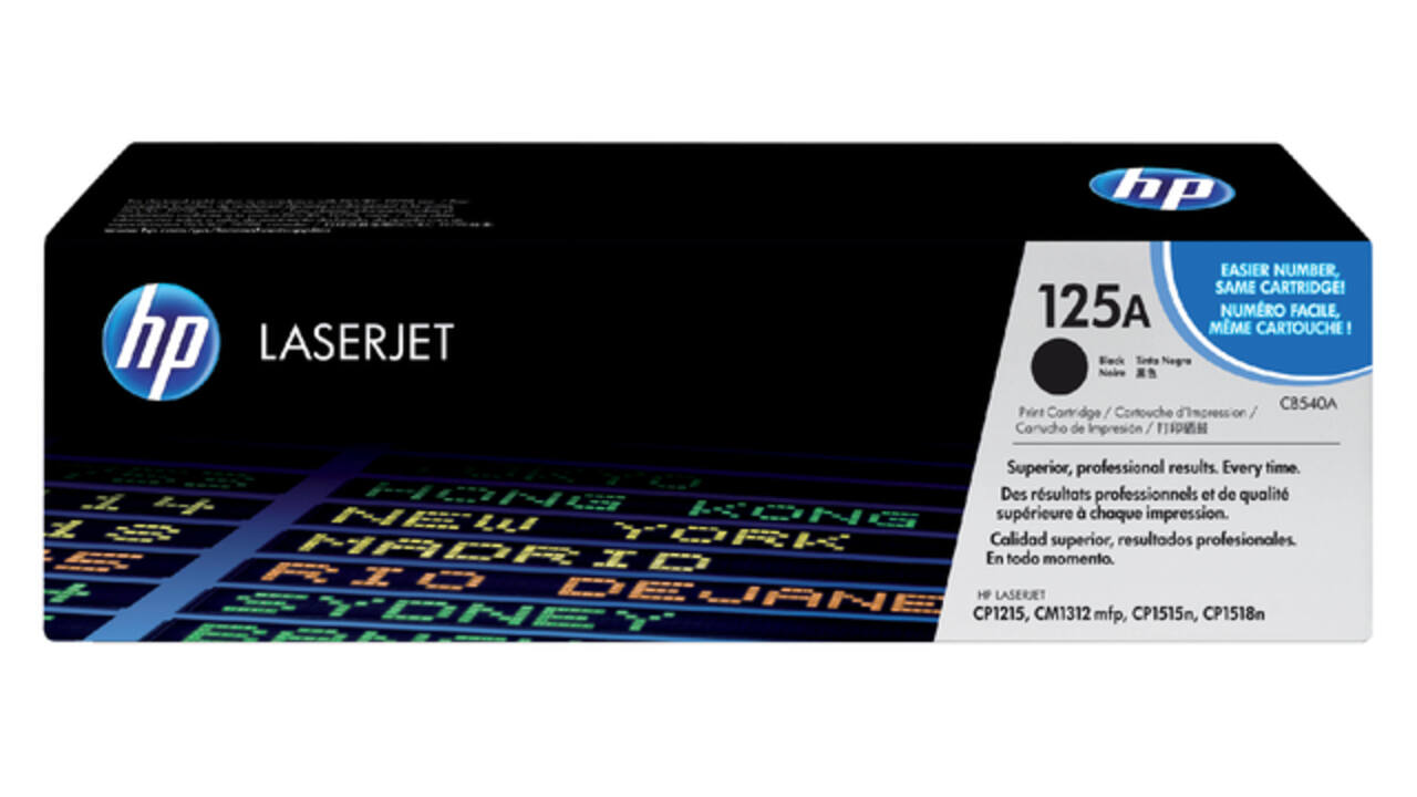 Tonercartridge HP CB540A 125A zwart