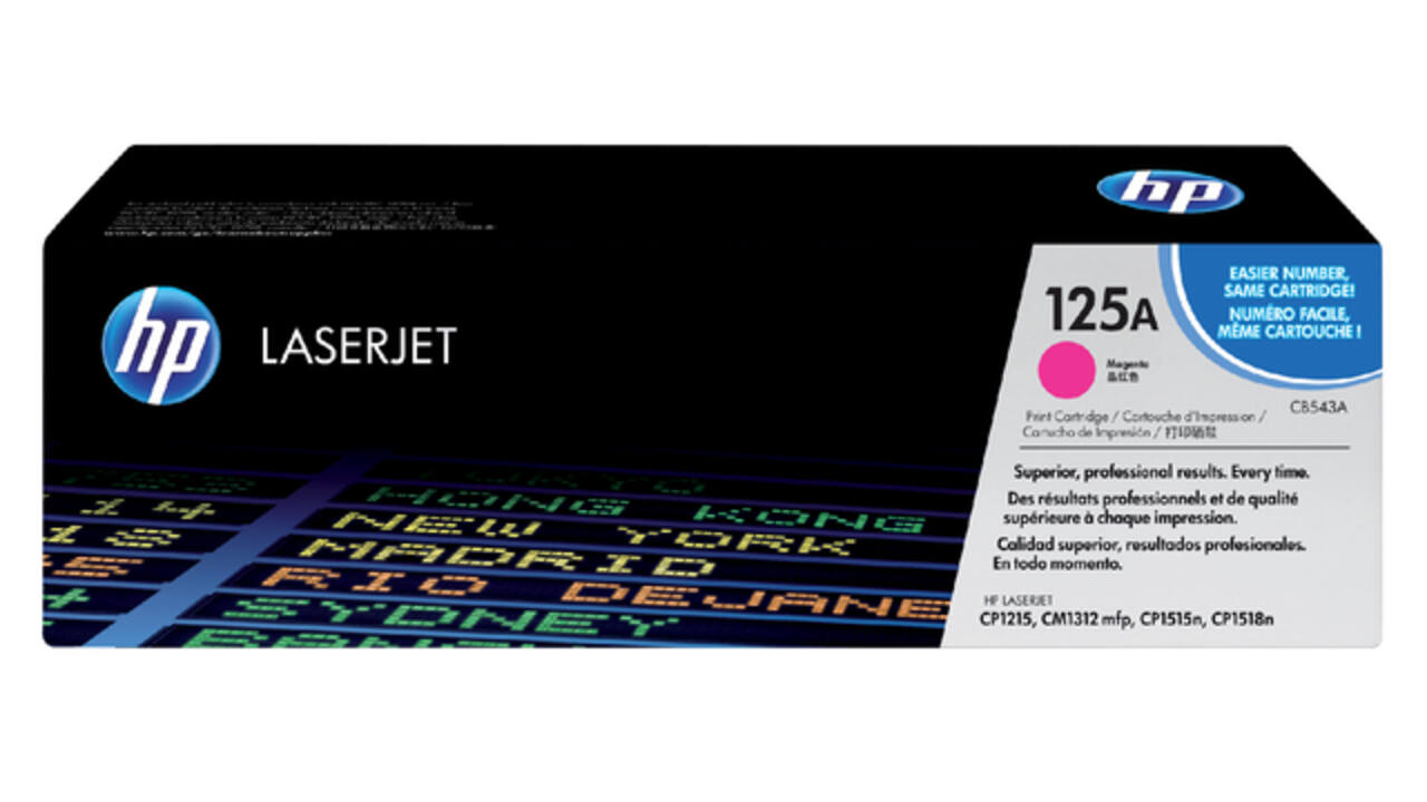Tonercartridge HP CB543A 125A rood