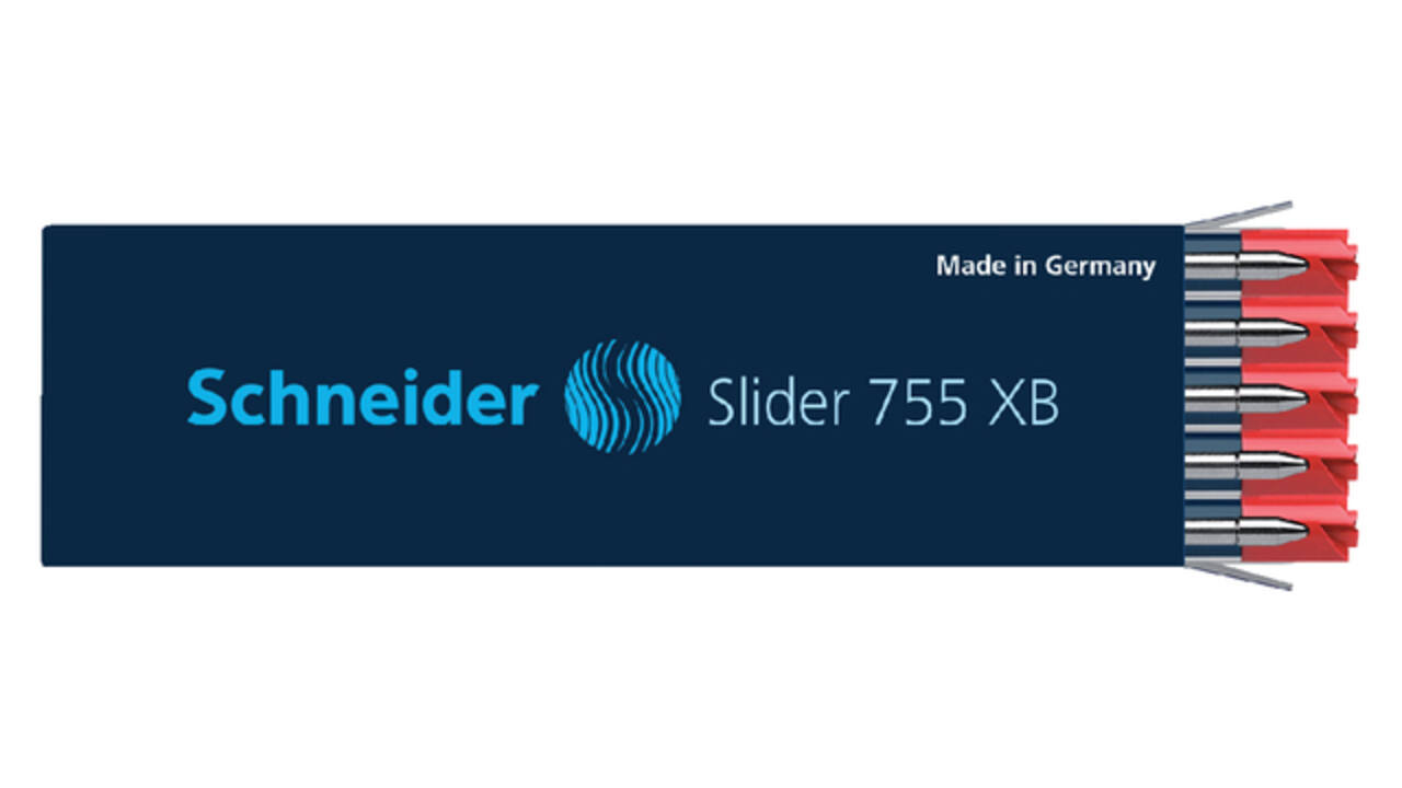 Balpenvulling Schneider 755 Slider Jumbo extra breed rood