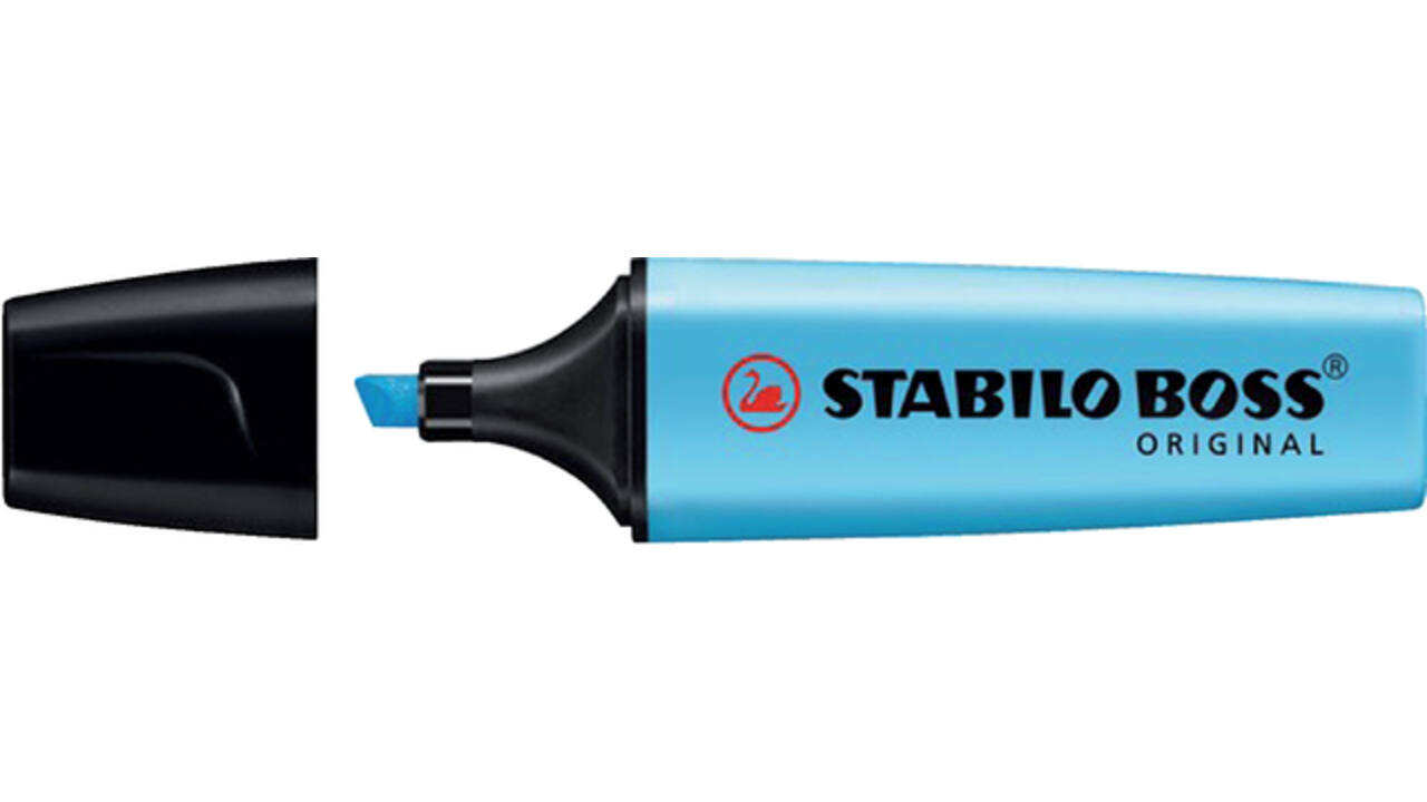 Markeerstift STABILO BOSS Original 70/31 blauw
