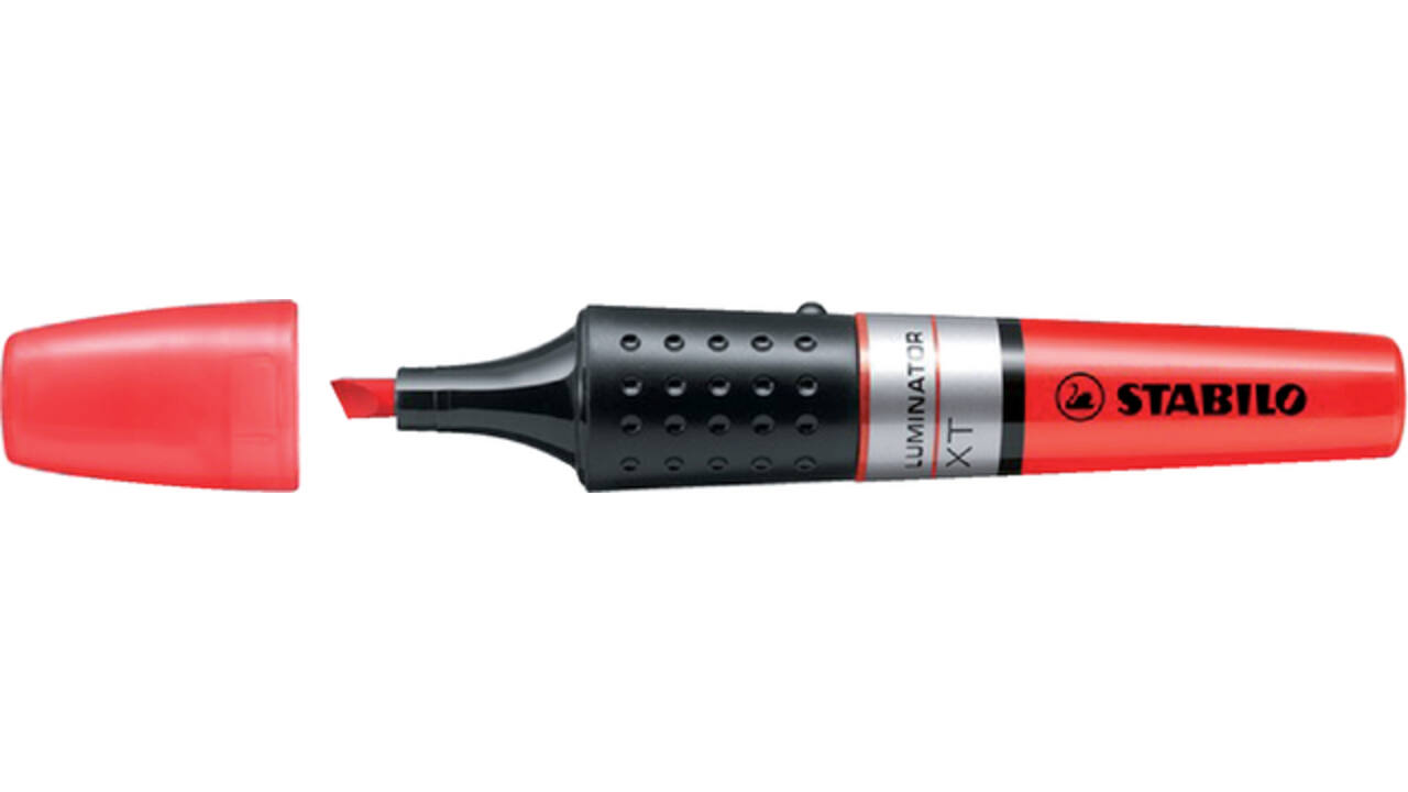 Markeerstift STABILO Luminator XT 71/40 rood
