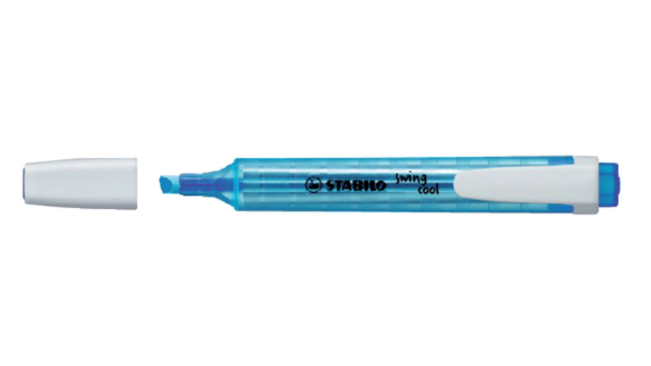 Markeerstift STABILO Swing cool 275/31 blauw