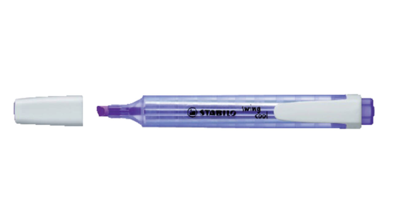 Markeerstift STABILO Swing cool 275/55 lavendel