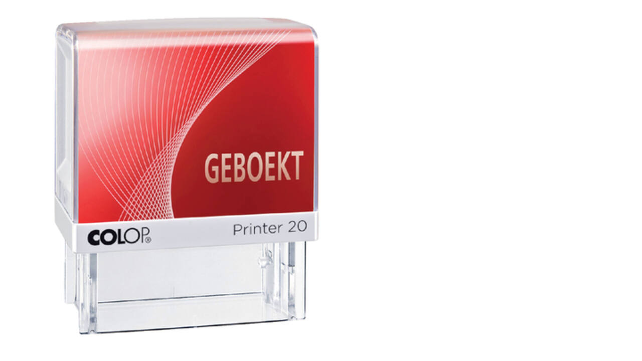 Tekststempel Colop Printer 20/L geboekt