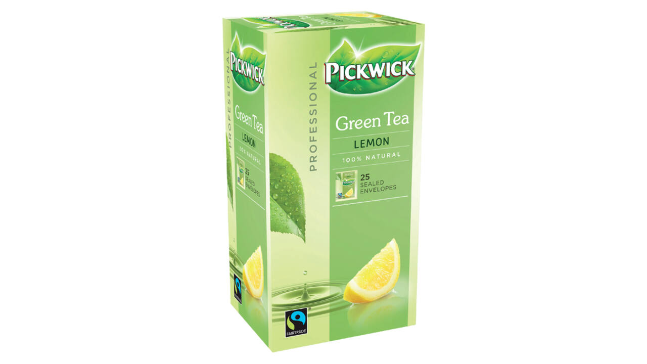 Thee Pickwick Fair Trade green lemon 25x1.5gr