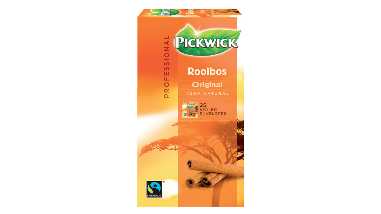 Thee Pickwick Fair Trade rooibos 25x1.5gr