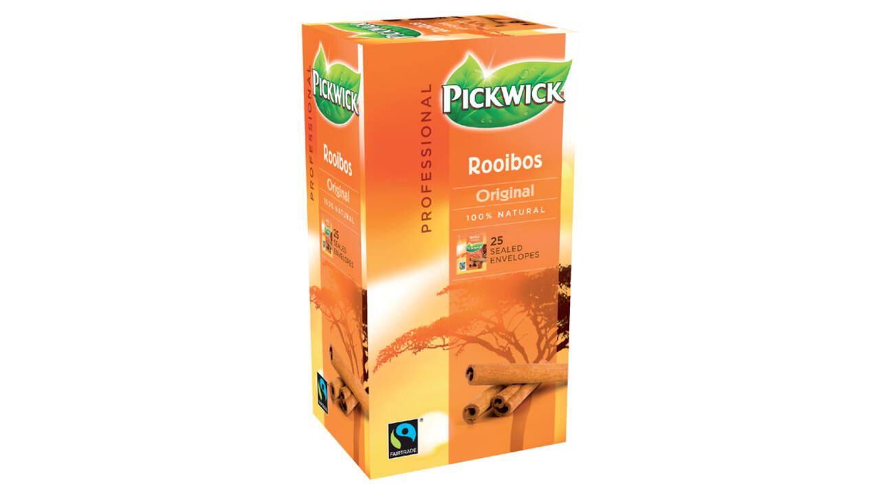 Thee Pickwick Fair Trade rooibos 25x1.5gr