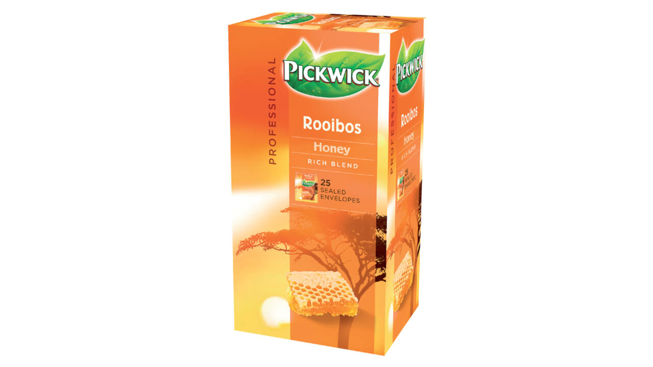 Thee Pickwick rooibos honey 25x1.5gr