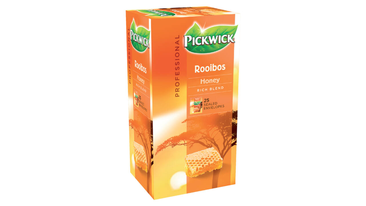 Thee Pickwick rooibos honey 25x1.5gr