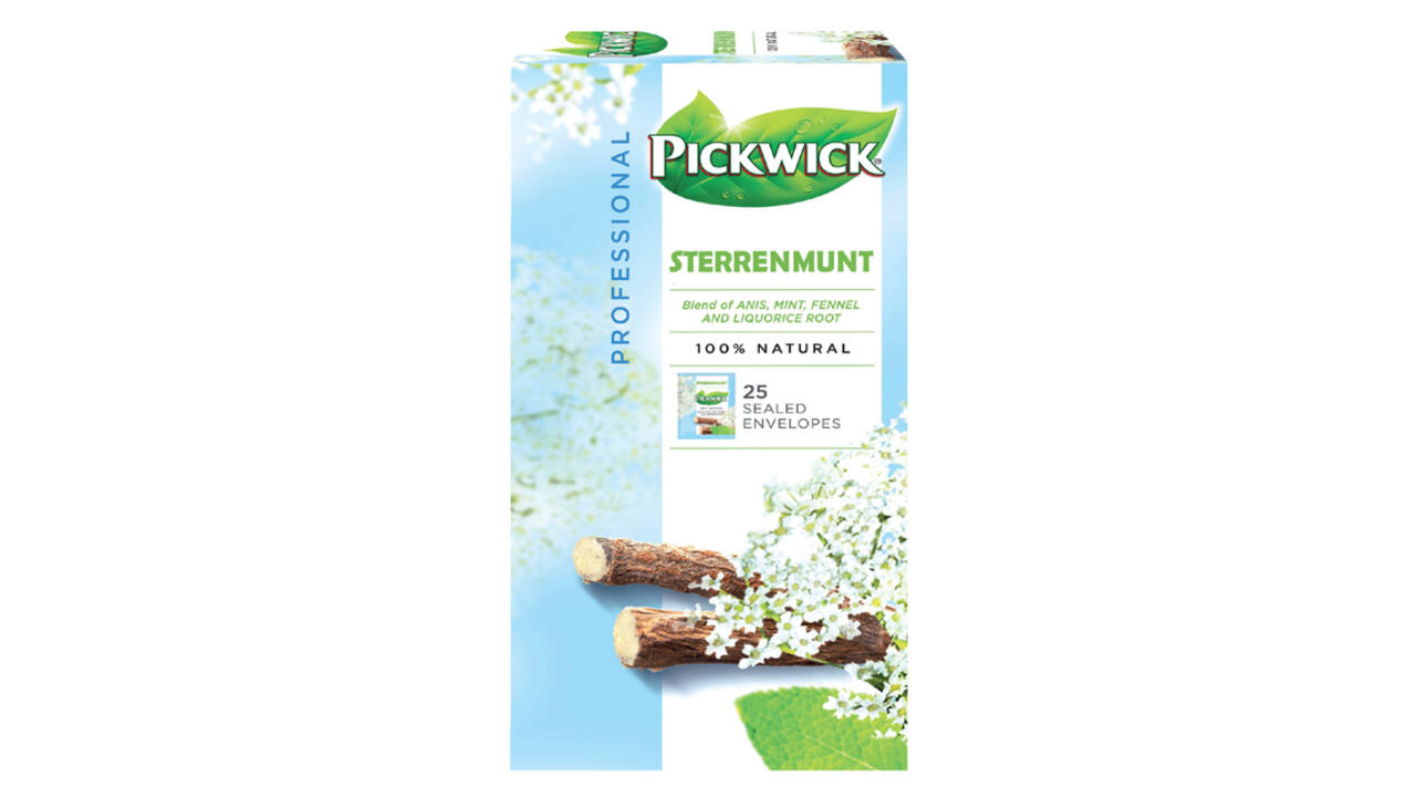 Thee Pickwick sterrenmunt 25x2gr met envelop