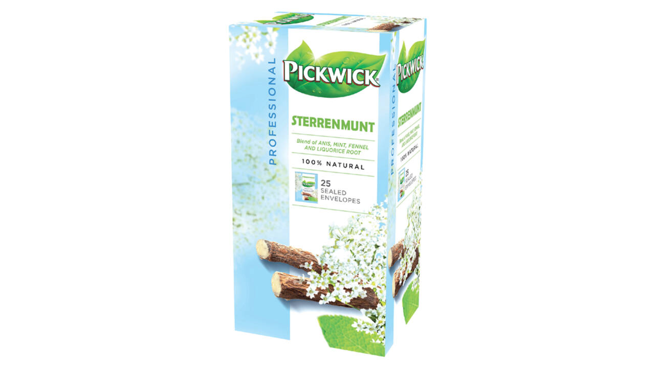 Thee Pickwick sterrenmunt 25x2gr met envelop