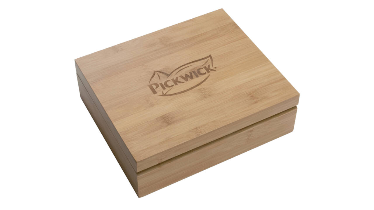 Pickwick Theekist Bamboe 6vaks Fairtrade