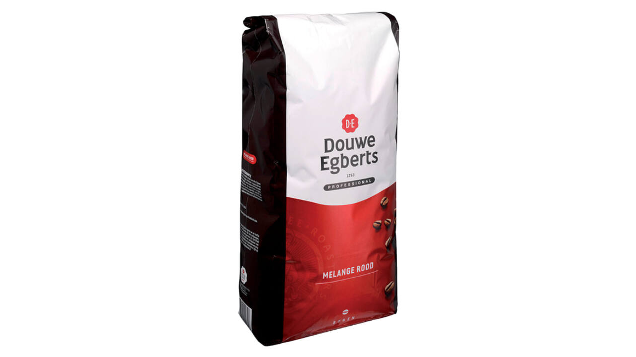 Koffie Douwe Egberts bonen Melange Rood 3kg