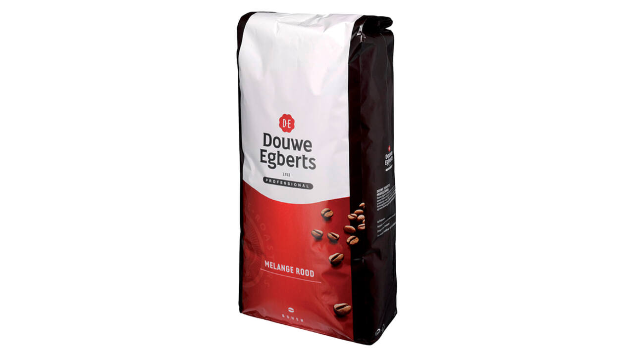 Koffie Douwe Egberts bonen Melange Rood 3kg