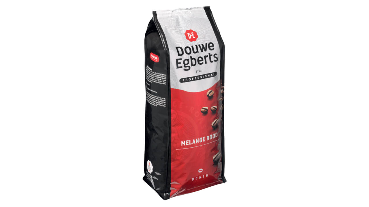 Koffie Douwe Egberts bonen Melange Rood 1kg