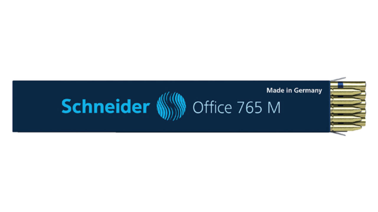 Balpenvulling Schneider 765 Office medium blauw