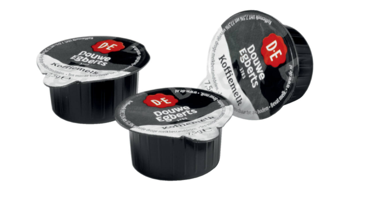 Koffiemelkcups Douwe Egberts halfroom 240x7.5gr
