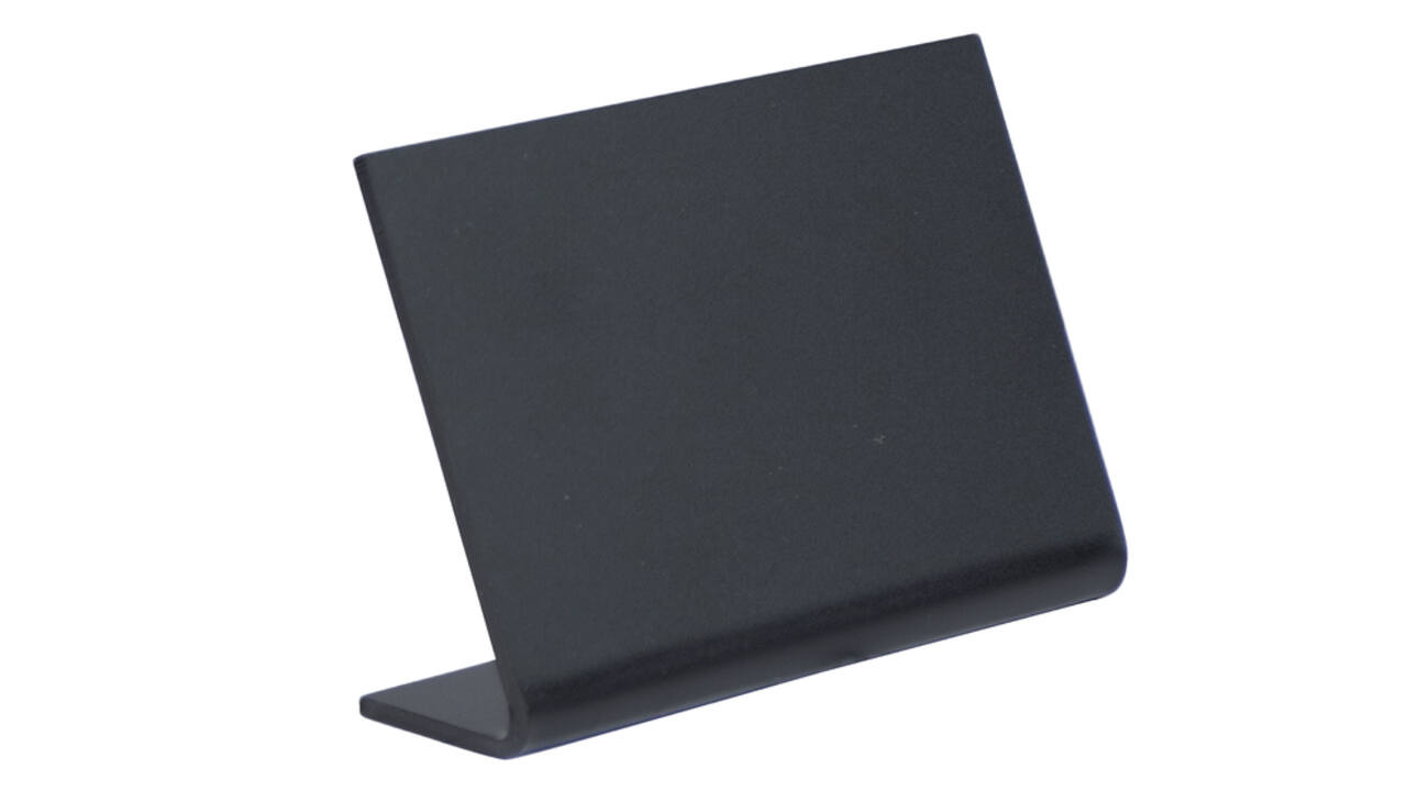 Krijtbord Securit A8 L-bord horizontaal 5 stuks