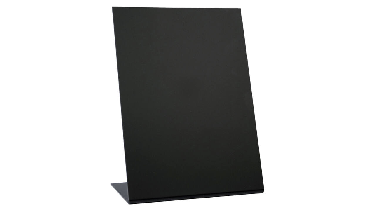 Krijtbord Securit A5 L-bord verticaal 3 stuks