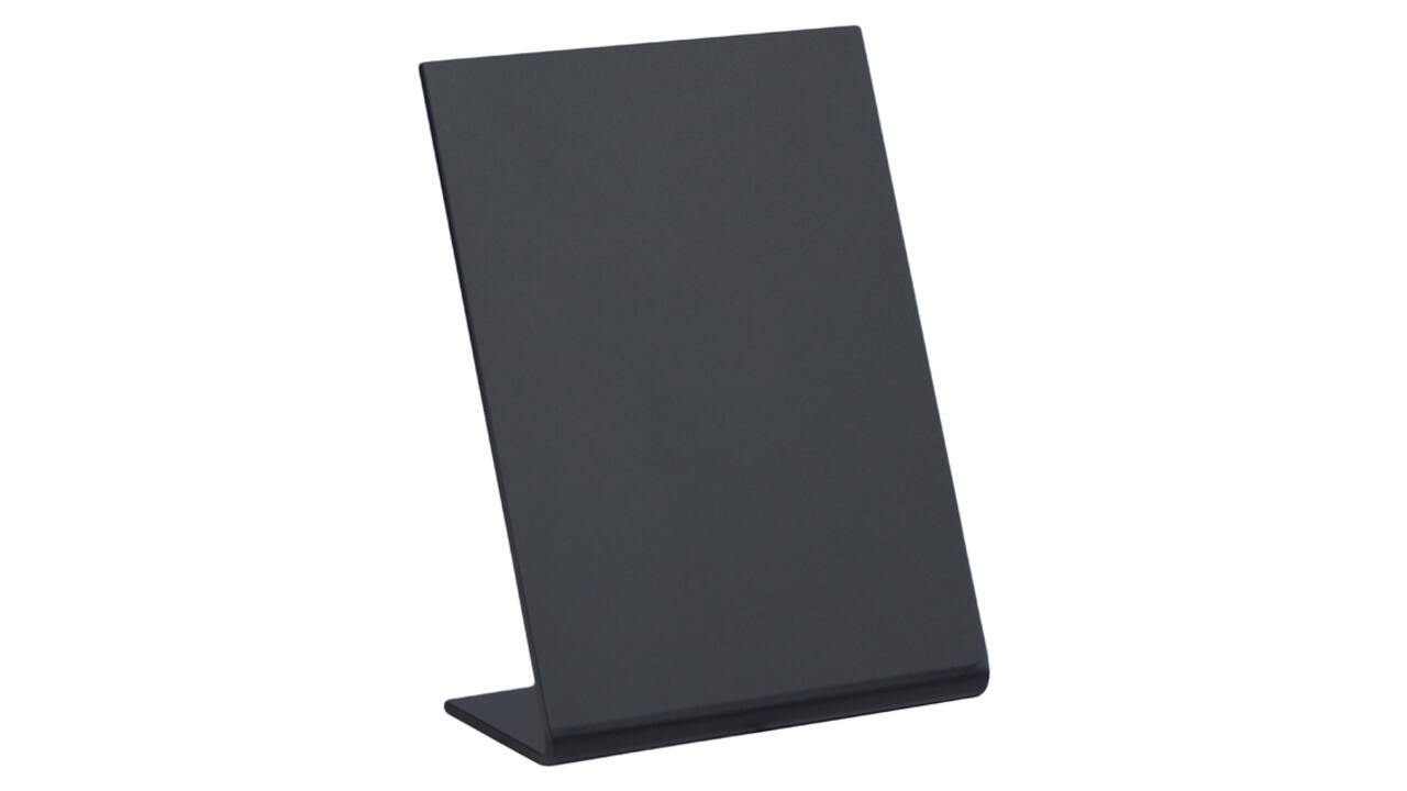 Krijtbord Securit A7 L-bord verticaal 5 stuks