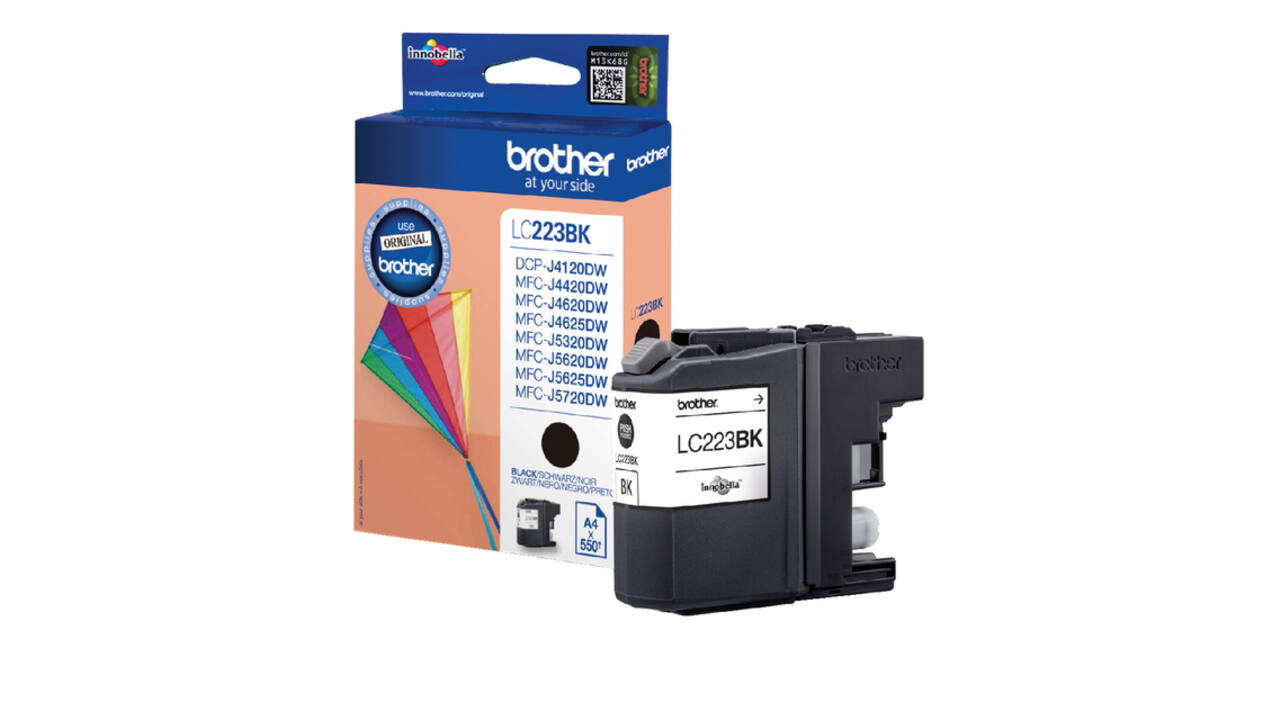 Inktcartridge Brother LC-223BK zwart