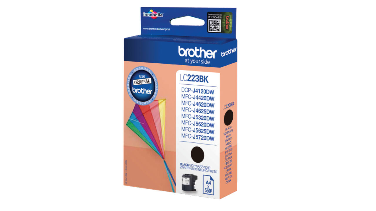 Inktcartridge Brother LC-223BK zwart