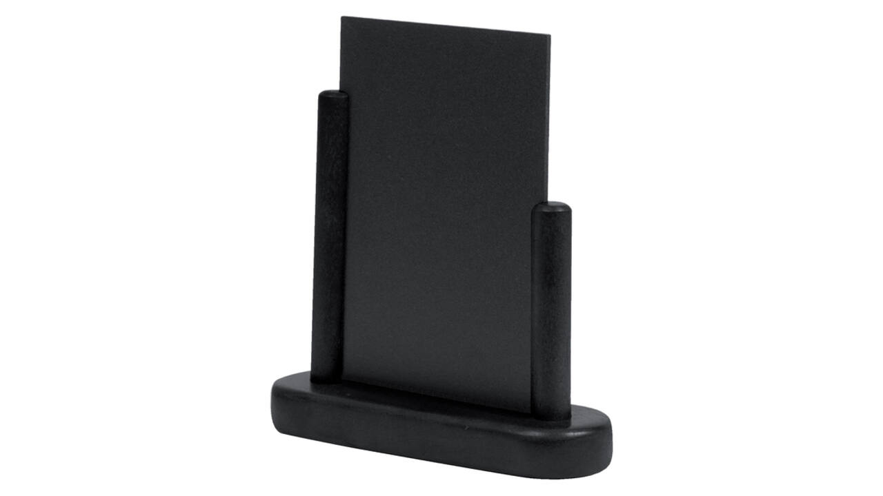 Krijtbord Securit 170x160x50mm zwart hout