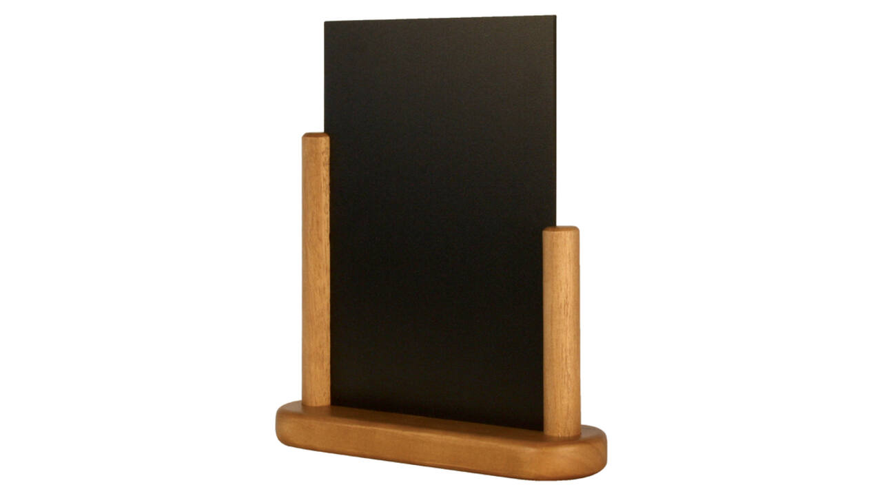 Krijtbord Securit 170x160x50mm teak hout
