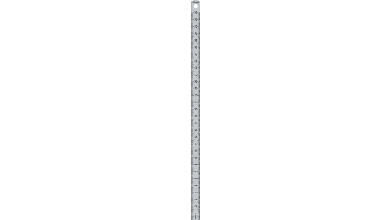 Liniaal Maped metaal 30cm