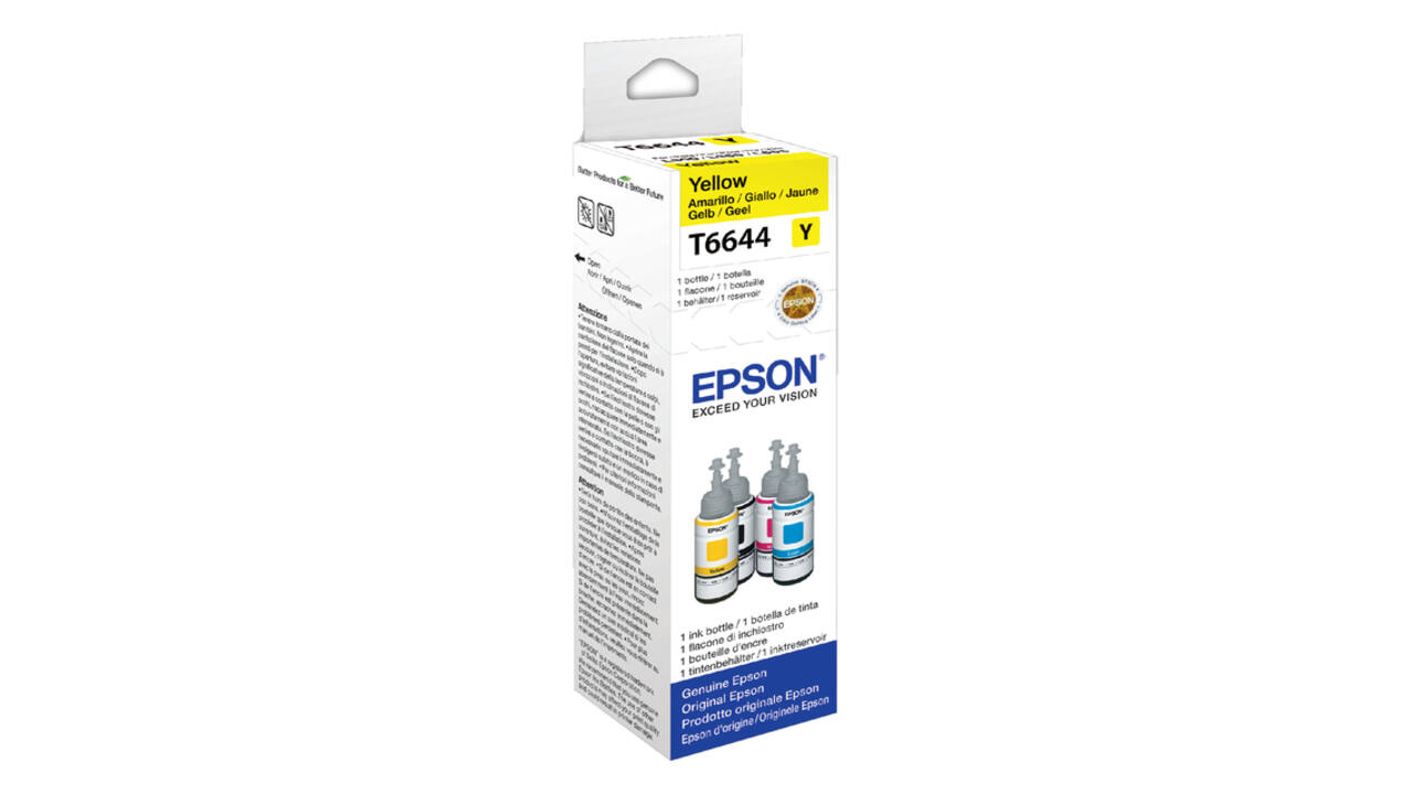 Navulinkt Epson T6644 geel