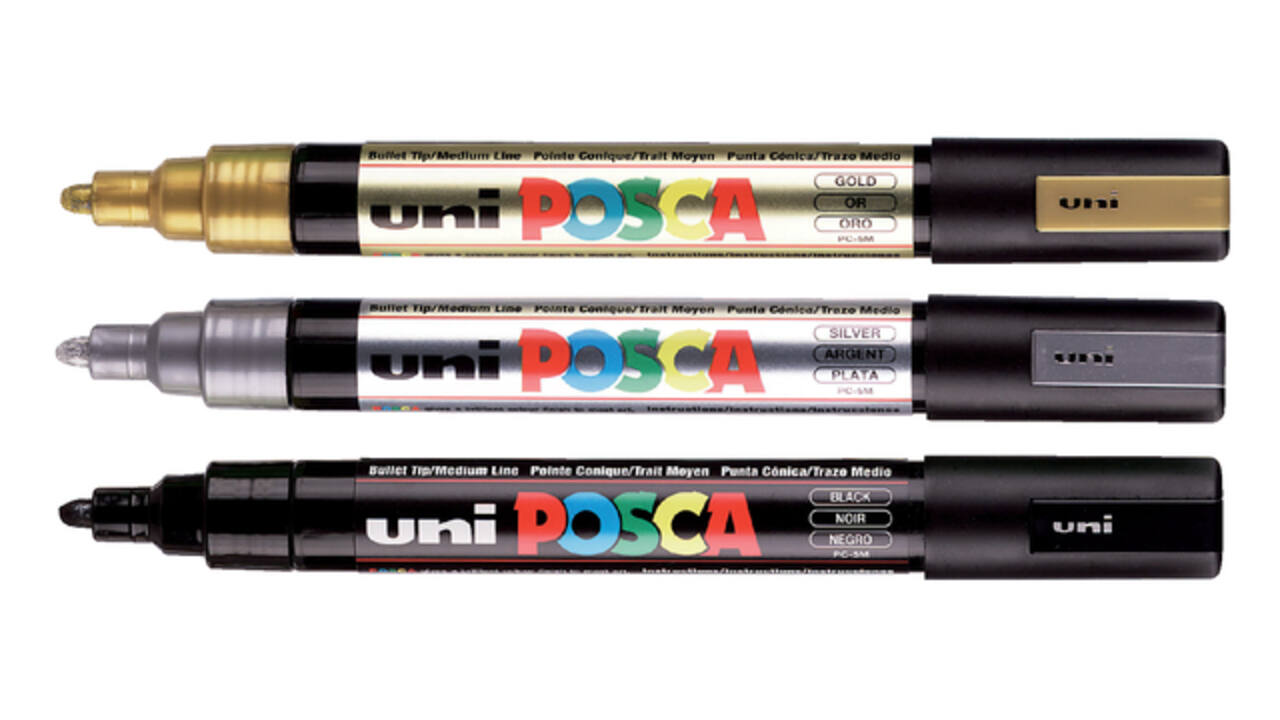 Paintmarker Uni POSCA PC3M fijn bruin