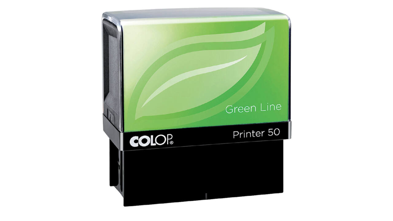 Tekststempel Colop Printer 20 Green Line personaliseerbaar