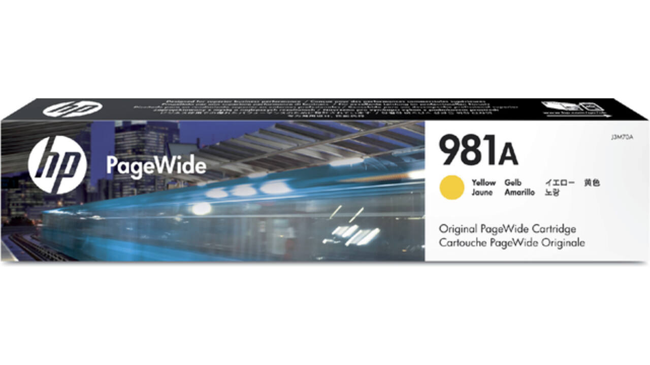 Inktcartridge HP J3M70A 981A geel