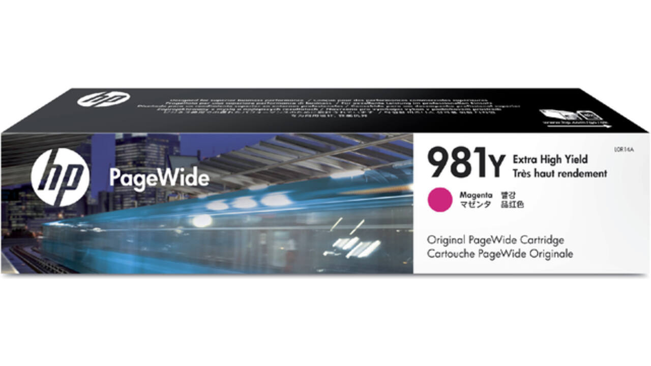 Inktcartridge HP L0R14A 981Y rood