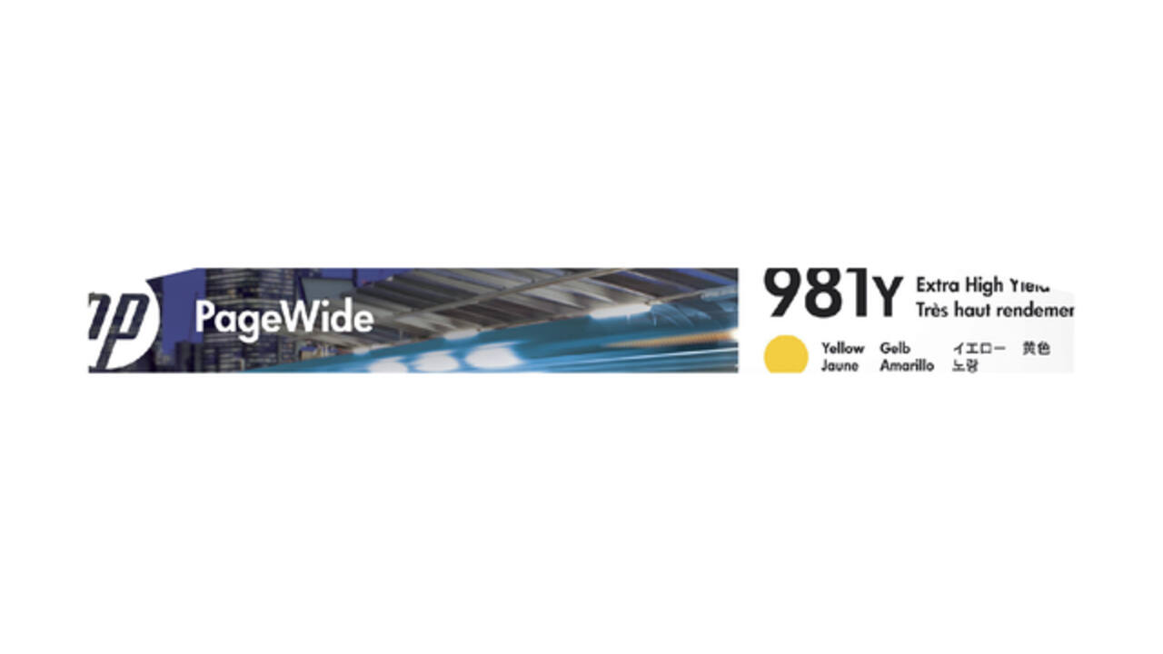 Inktcartridge HP L0R15A 981Y geel