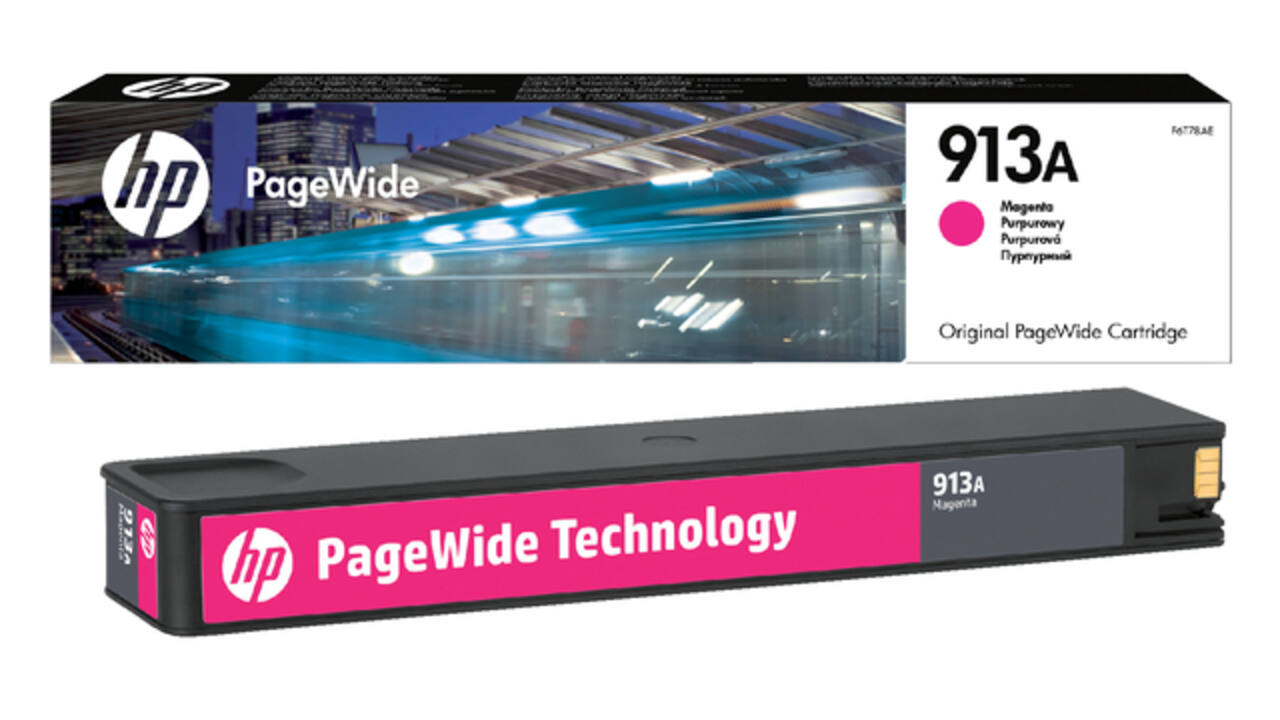 Inktcartridge HP F6T78AE 913A rood