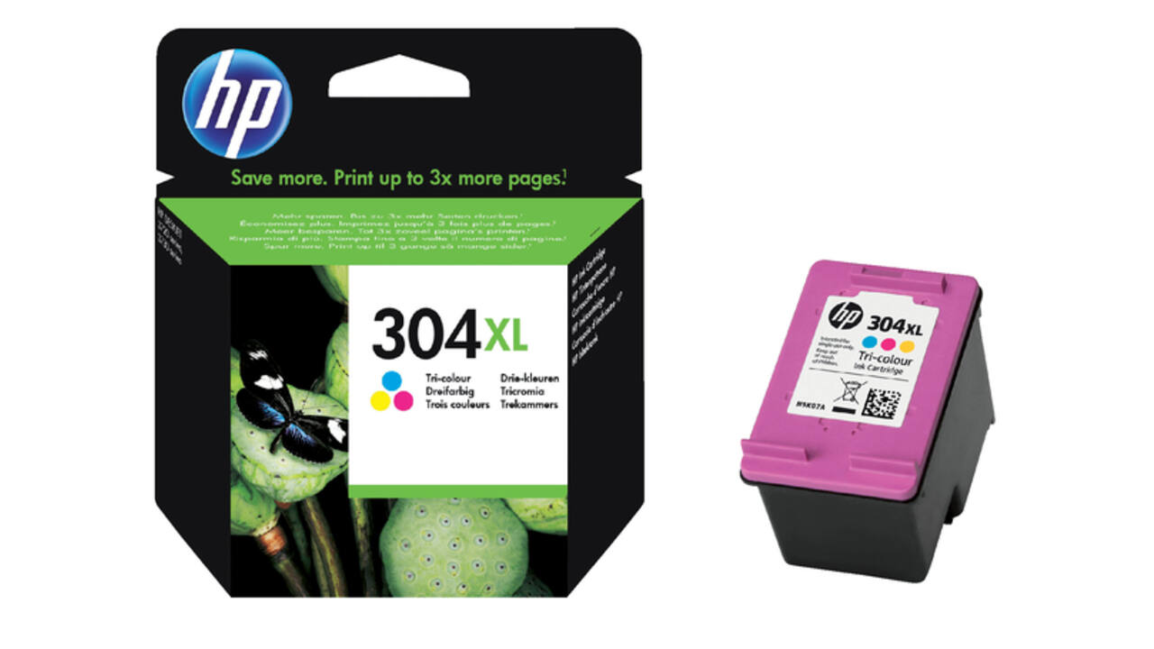 Inktcartridge HP N9K07AE 304XL kleur