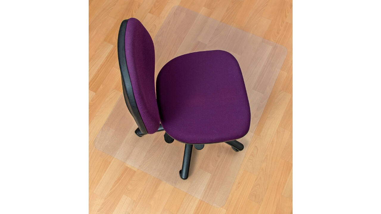 Stoelmat Floortex PVC 120x150cm voor harde vloeren