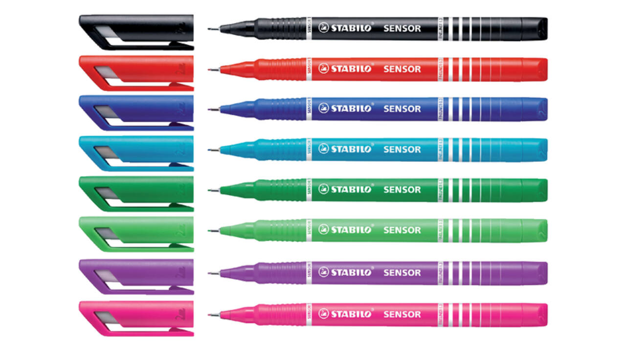 Fineliner STABILO Sensor 189/46 fijn zwart