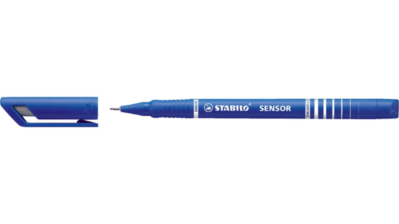 Fineliner STABILO Sensor 189/41 fijn blauw