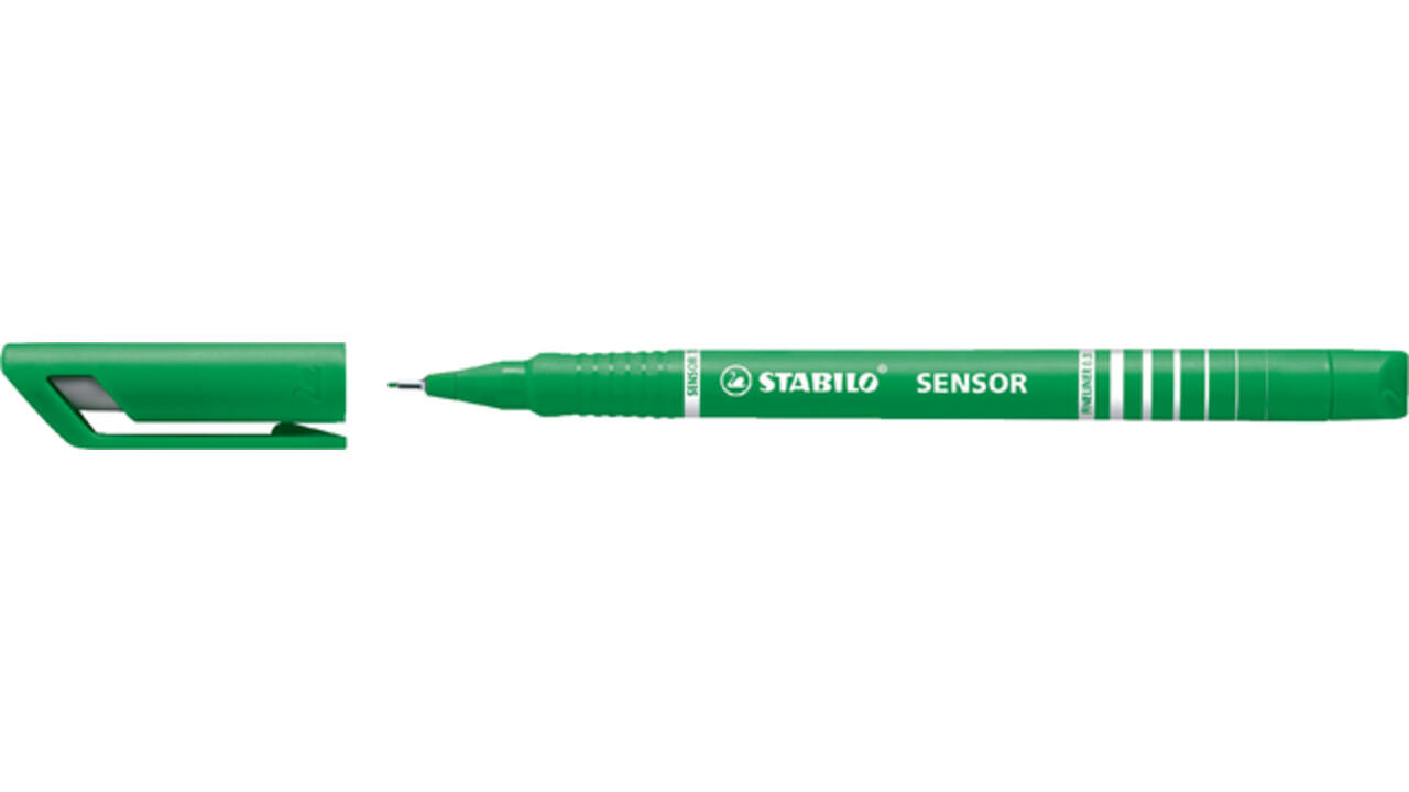Fineliner STABILO Sensor 189/36 fijn groen