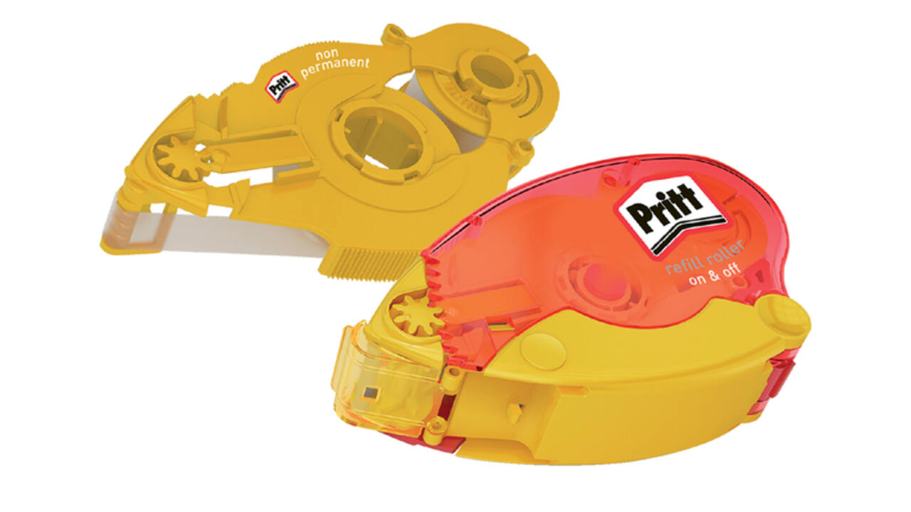 Lijmroller Pritt navulbaar houder en navulling non permanent