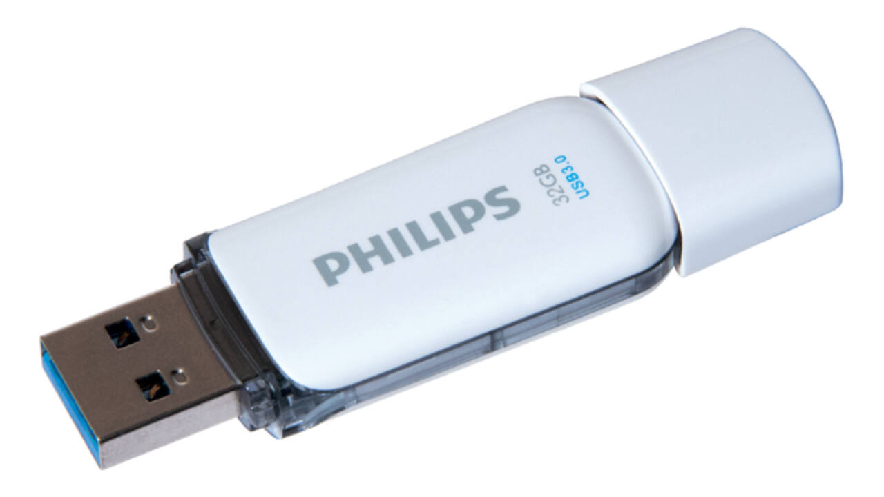 USB stick 3.0 Philips Snow USB-A 32GB grijs