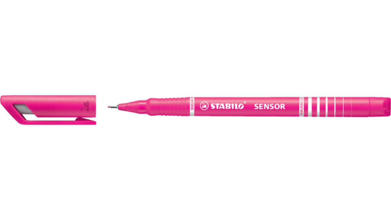 Fineliner STABILO Sensor 189/56 fijn roze