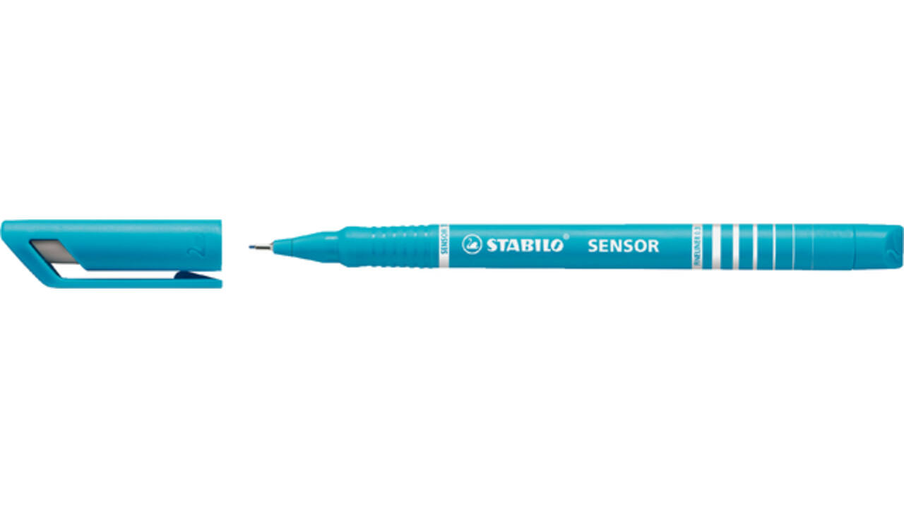 Fineliner STABILO Sensor 189/51 fijn turquoise