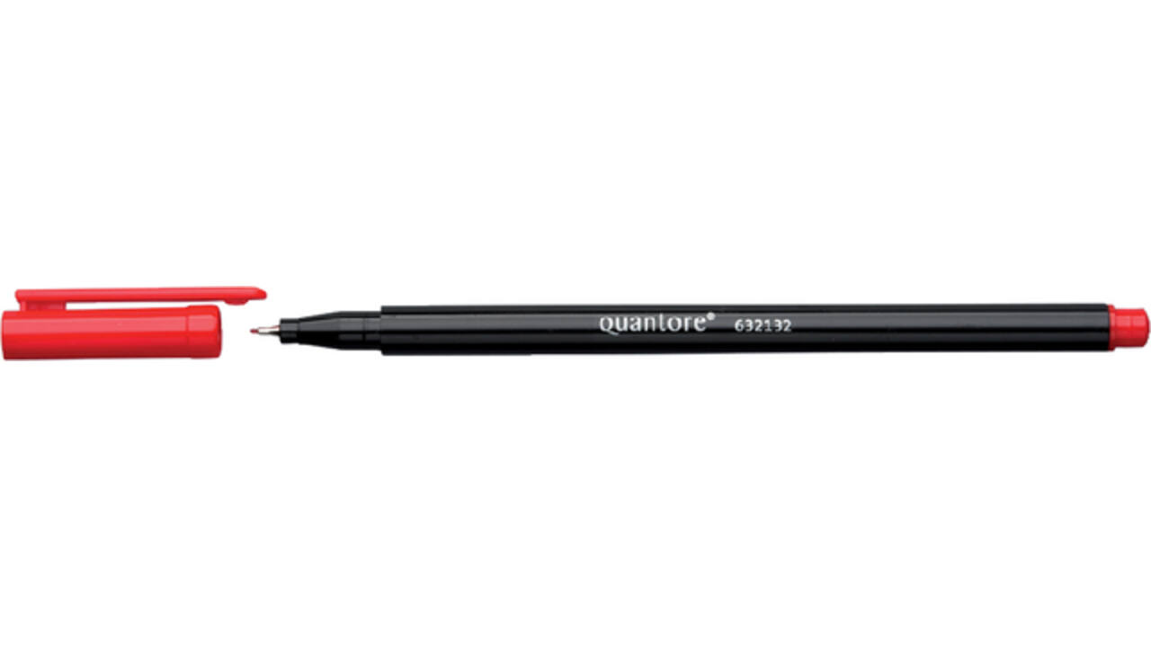 Fineliner Quantore rood 0.4mm