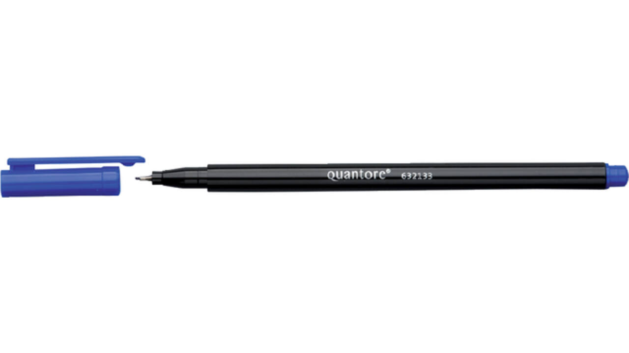 Fineliner Quantore blauw 0.4mm