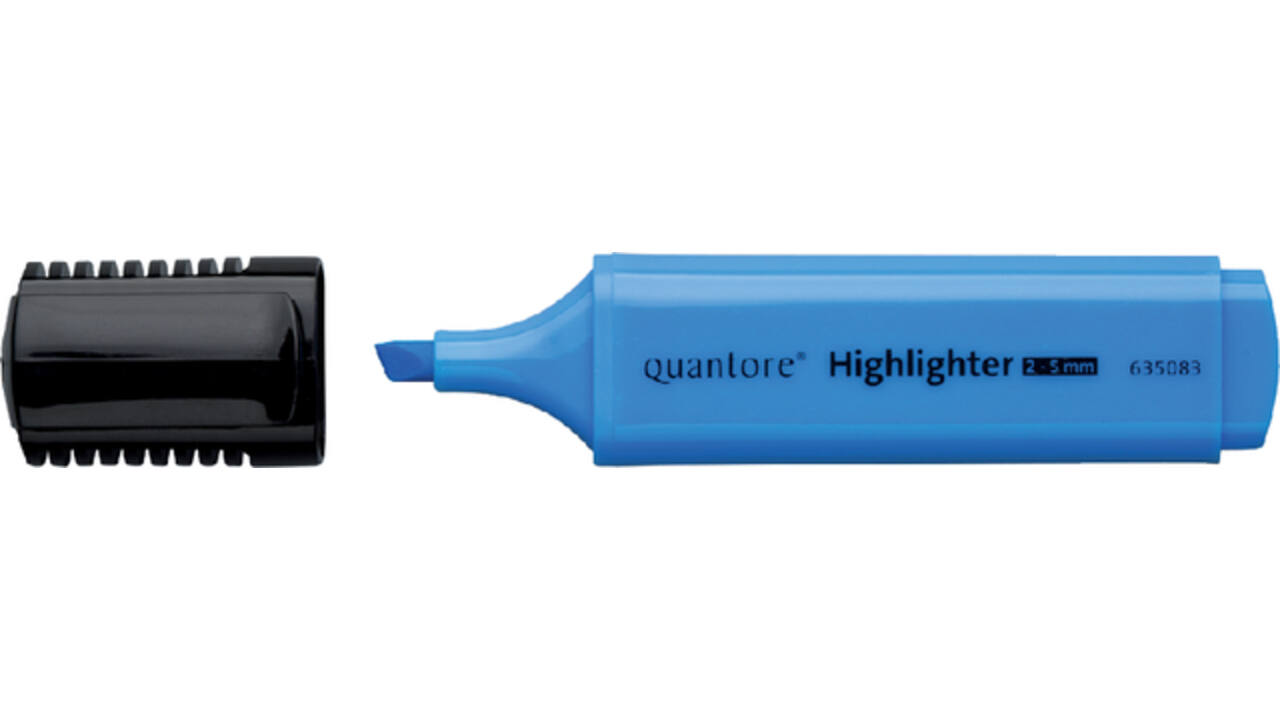 Markeerstift Quantore blauw