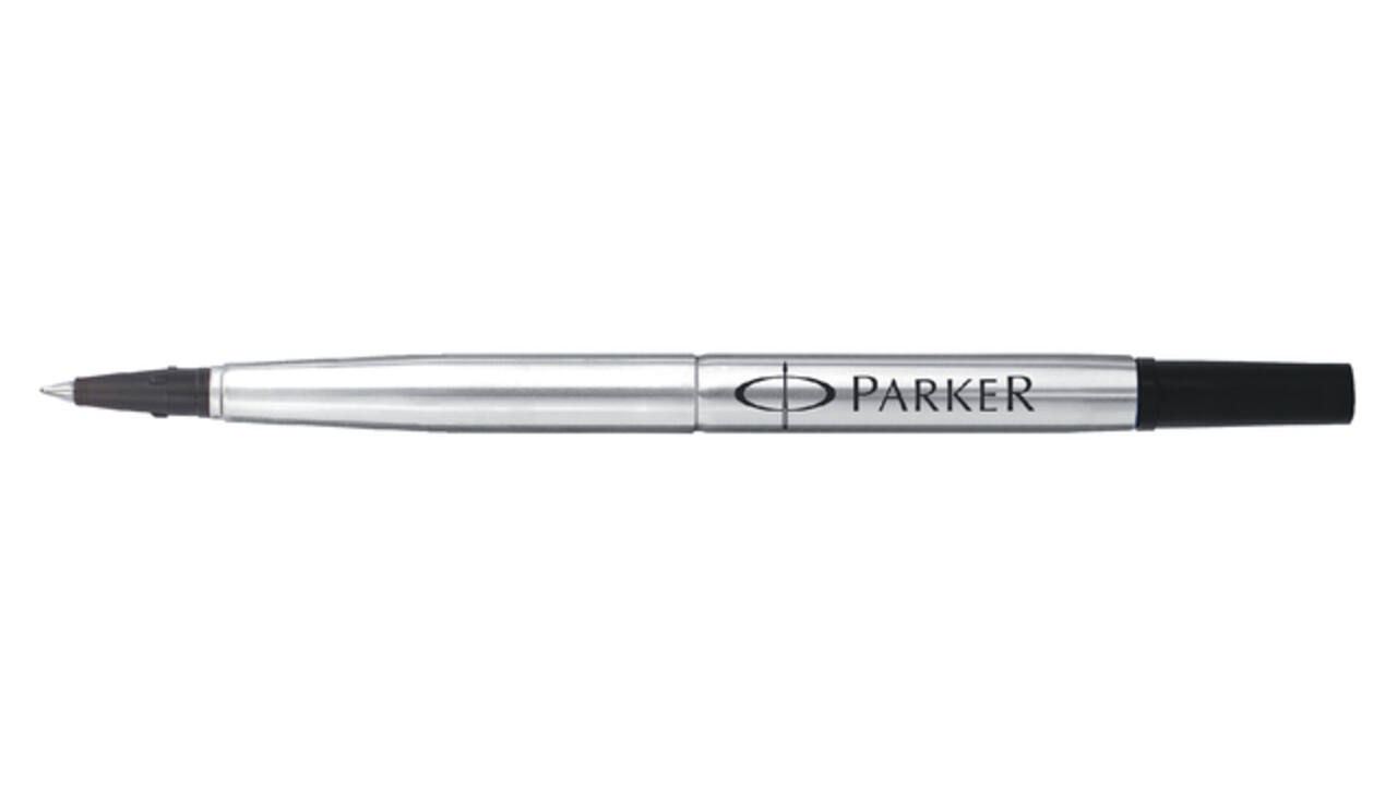 Rollerpenvulling Parker Quink medium zwart