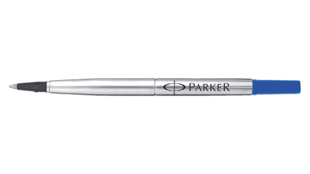 Rollerpenvulling Parker Quink fijn blauw